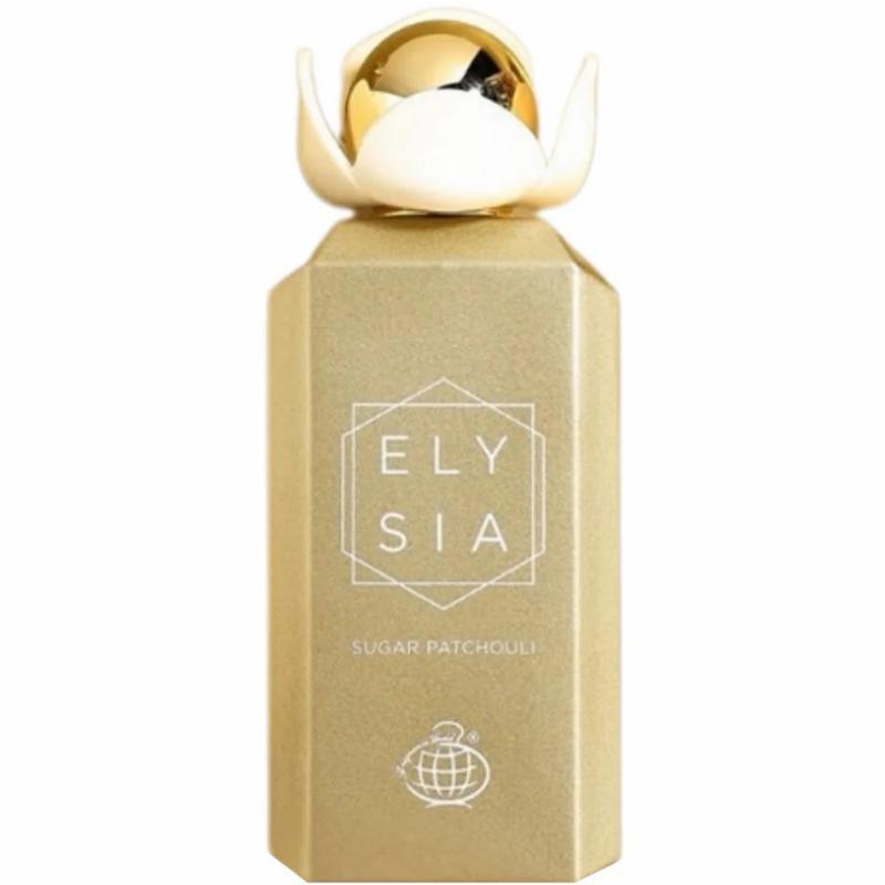 Fragrance World Elysia Sugar Patchouli EDP 100ml | Dark Rum Plum & Oud Luxury Fragrance for Women