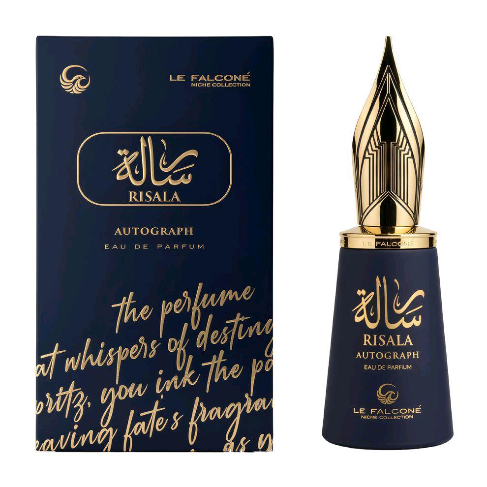 Risala Autograph by Le Falcone | Eau de Parfum 100ml | Sharp Citrus & Mossy Woods Unisex Scent
