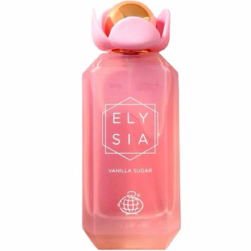 Fragrance World Elysia Vanilla Sugar EDP 100ml | Bold Gourmand Vanilla & Caramel Luxury Fragrance for Women
