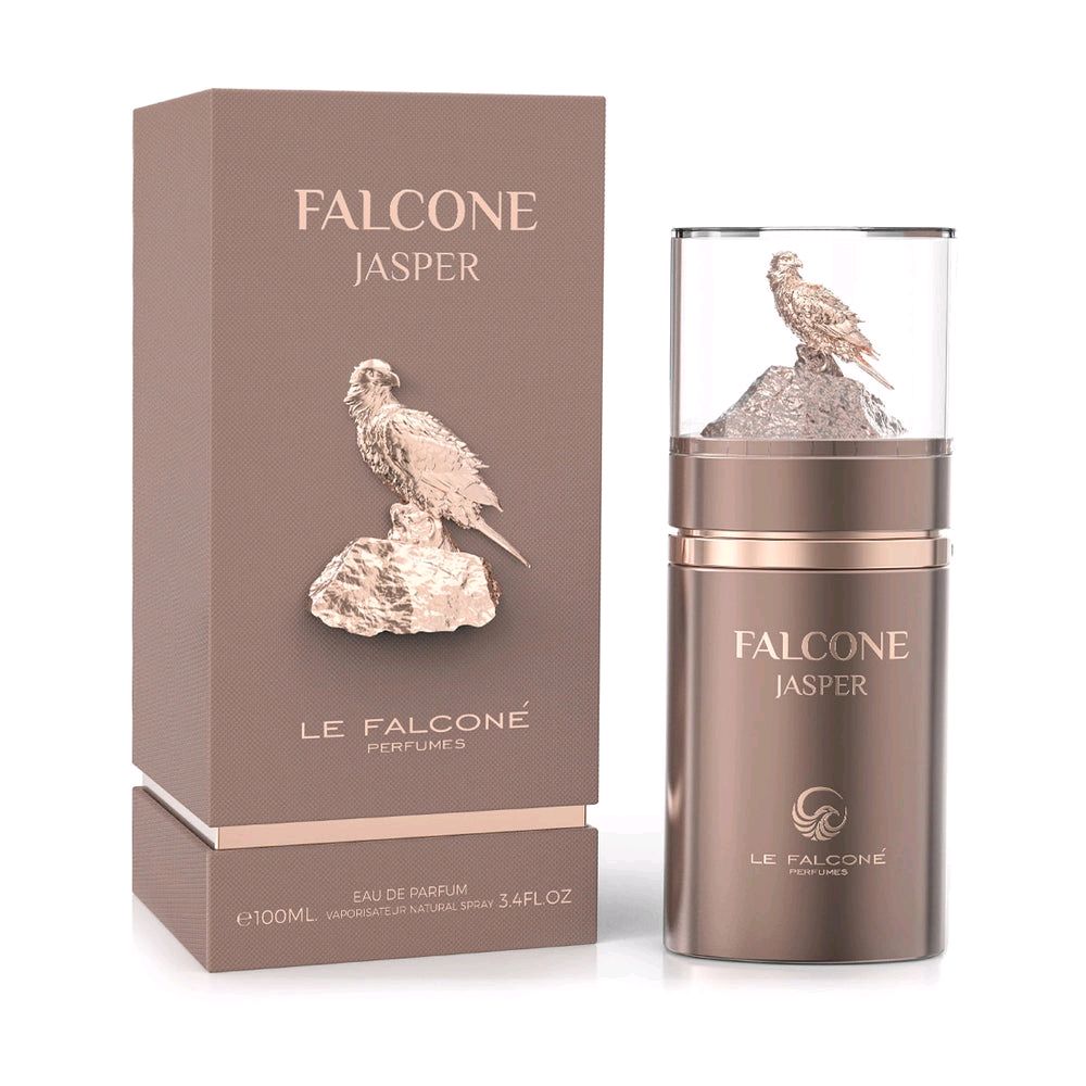 Le Falcone Falcone Jasper 100ml | Unisex Dubai Luxury Fragrance | Pepper Saffron Iris Vanilla Patchouli