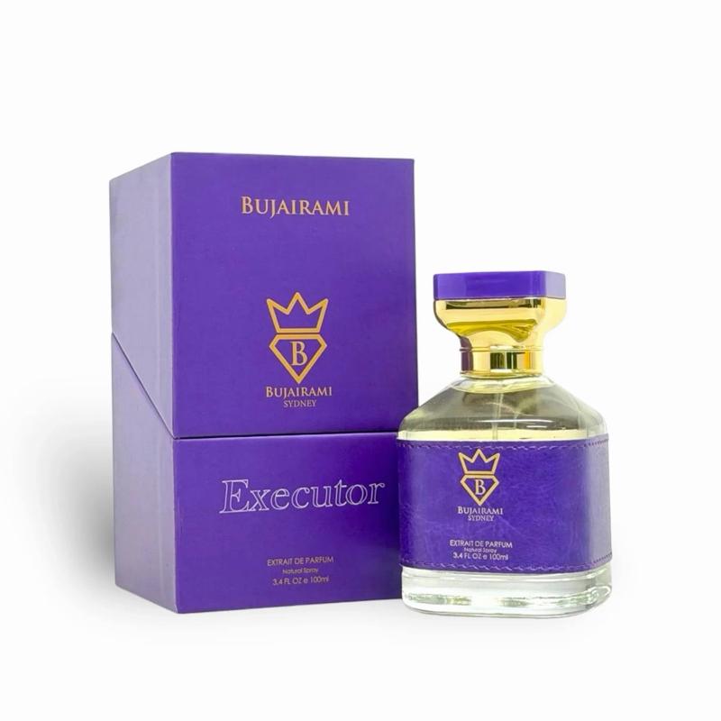Bujairami Executor Extrait De Parfum 100ml | Fresh Pear Jasmine & Amber Vanilla Luxury Fragrance Unisex