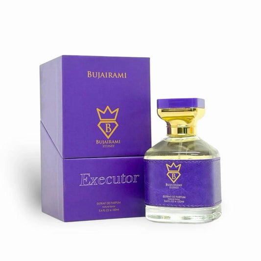 Bujairami Executor Extrait De Parfum 100ml | Fresh Pear Jasmine & Amber Vanilla Luxury Fragrance Unisex