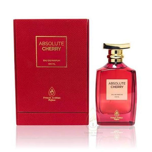 French Arabian Absolute Cherry EDP 100ml | Bold Black Cherry & Tonka Luxury Fragrance Unisex