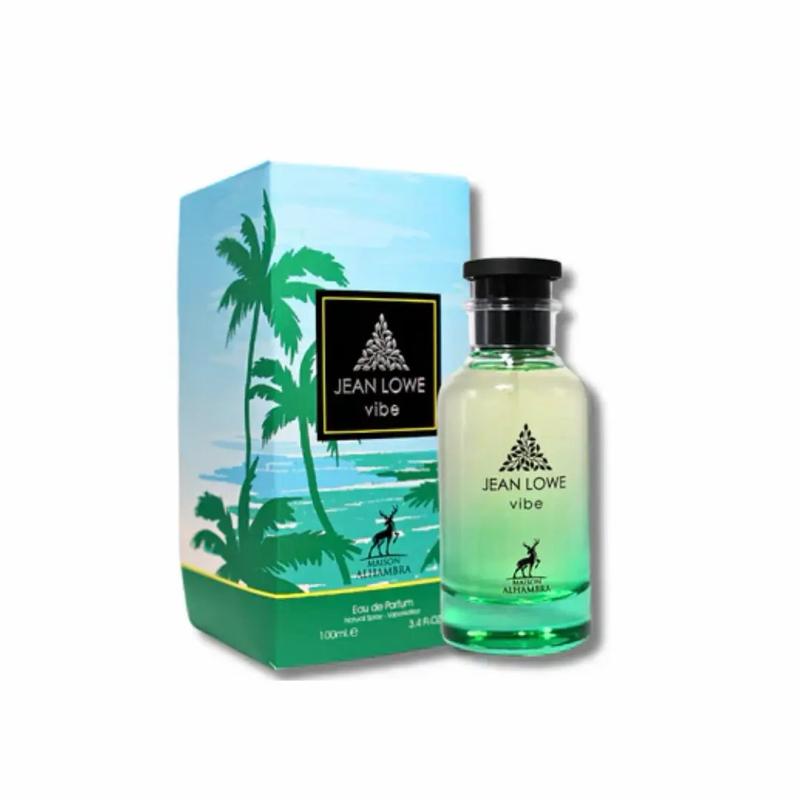 Maison Alhambra Jean Lowe Vibe EDP 100ml | Fresh Citrus Apricot & Fig Luxury Fragrance Unisex