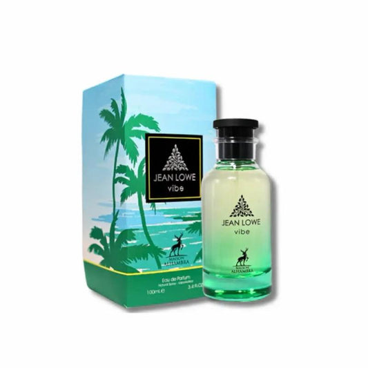 Maison Alhambra Jean Lowe Vibe EDP 100ml | Fresh Citrus Apricot & Fig Luxury Fragrance Unisex