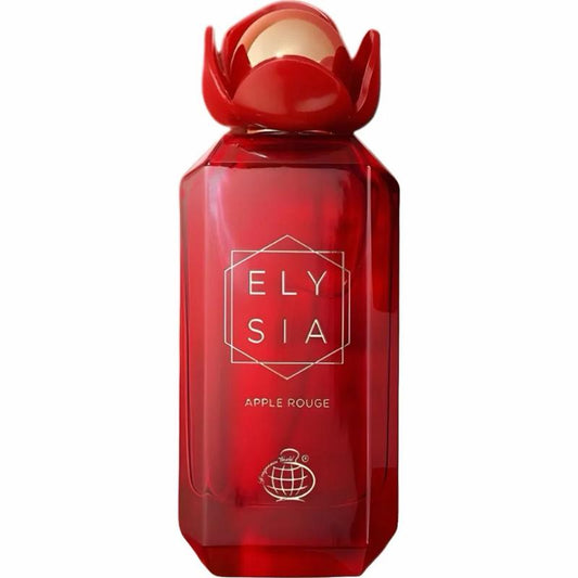 Fragrance World Elysia Apple Rouge EDP 100ml | Vivid Fruity Berry & Vanilla Luxury Fragrance for Women