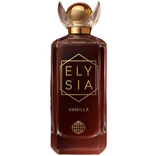 Fragrance World Elysia Vanilla EDP 100ml | Creamy Vanilla Orchid & Amber Luxury Fragrance for Women