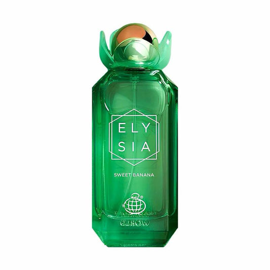 Fragrance World Elysia Sweet Banana EDP 100ml | Fruity Banana, Coconut & Vanilla Luxury Fragrance for Women