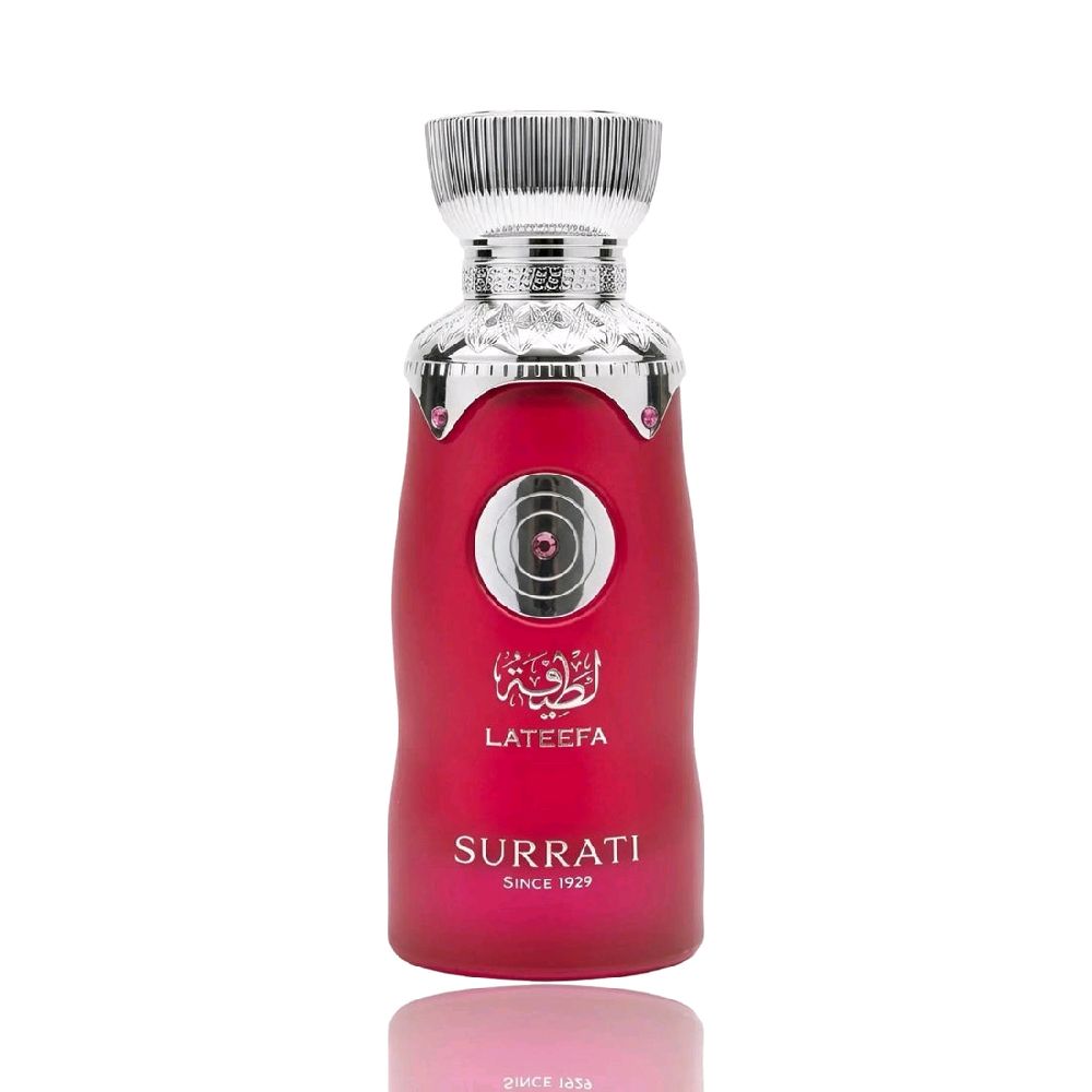 Surrati Lateefa Eau De Parfum 100ml | Feminine Luxury Fragrance | Rose White Flowers Vanilla Amber Musk