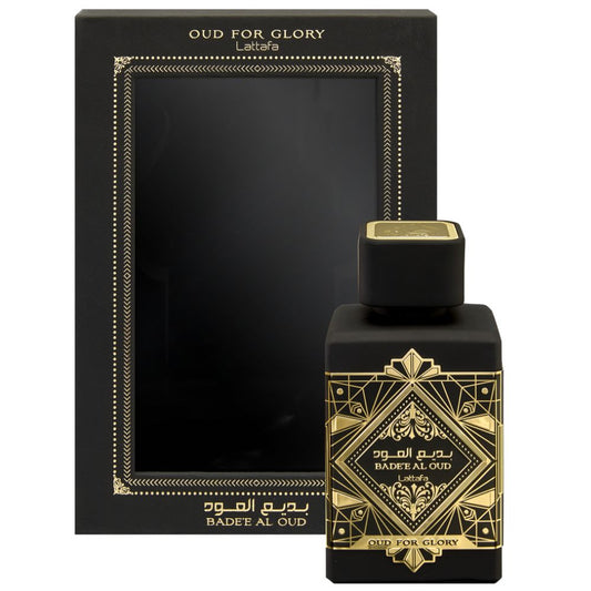 Bade'e Al Oud by Lattafa | 100ml Eau De Parfum | Luxury Mens Woody Scent