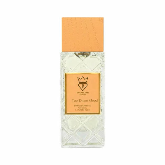 Bujairami Too Damn Good Extrait De Parfum 100ml | Bold Black Currant Praline & Black Amber Luxury Fragrance Unisex